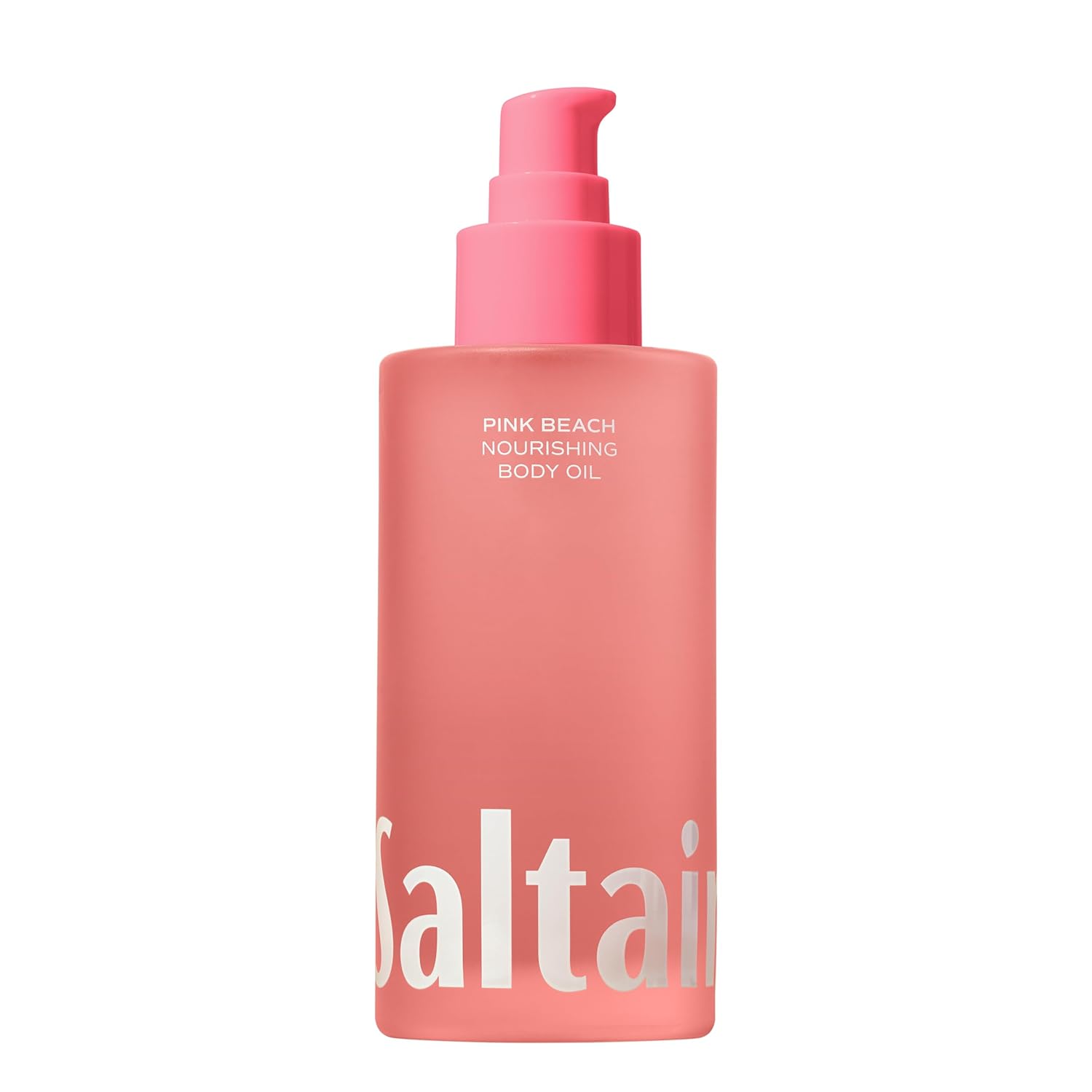 Saltair Body Oil – Silky After Shower and Bath Dry Oil for Women and Men – Non-Greasy, Well-Absorbing Moisturizer for Hydrating Dry Skin – Pink Beach Scent, 4oz