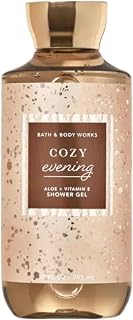Bath & Body Works Signature Collection Shower Gel For Women 10 Fl Oz (Cozy Evenings)
