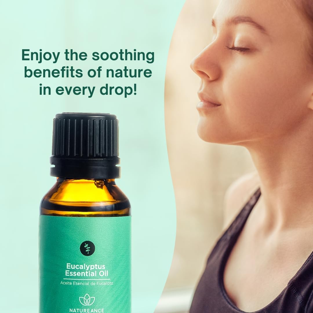 Eucalyptus Essential Oil (15 mL) - 100% Pure and Natural, Therapeutic Grade Essential Oil.