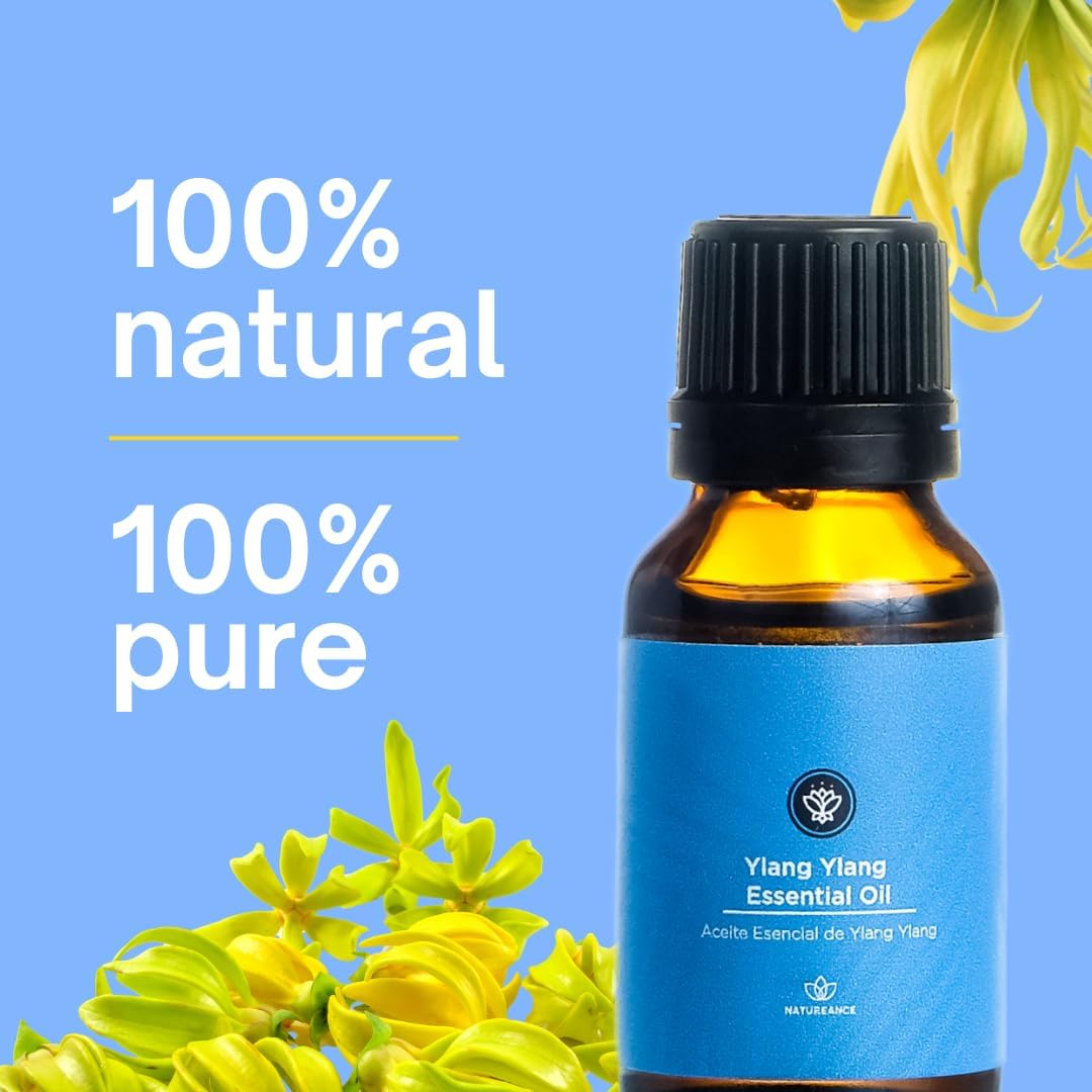 Ylang Ylang Essential Oil (15 mL) - 100% Pure and Natural, Therapeutic Grade Essential Oil.
