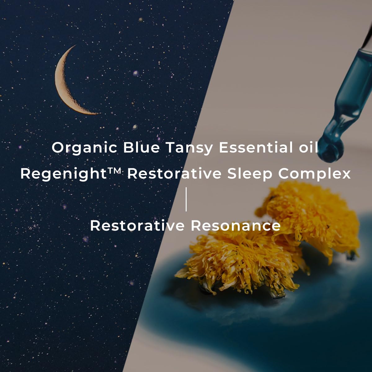 Inna Organic Blue Tansy Restful Sleep Spray, patented ingredent Regenite, Soothing and relaxing pillow spray.