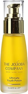 The Jojoba Company Ultimate Youth Potion 50ml – Anti-Aging Face Oil with Natural Jojoba, L22 Lipid Complex – Firms, Hydrates, Boosts Collagen & Elasticity – Glowing Skin Serum for Women & Men