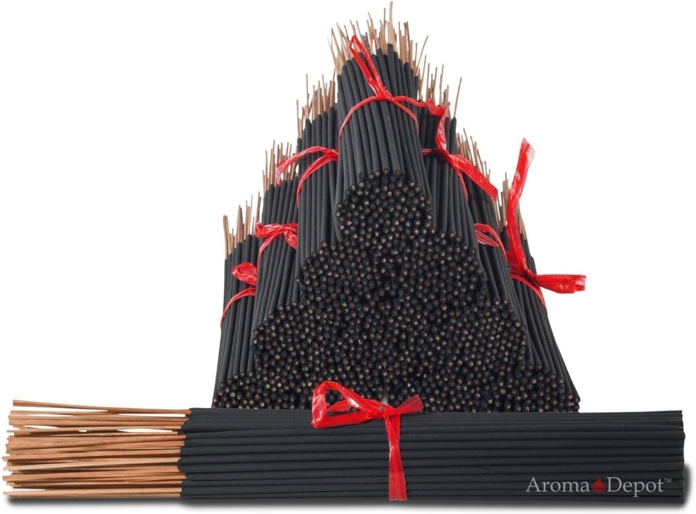 Lemon Lavender Most Exotic 11'' Incense Sticks. Approx. 85 to 100 Sticks Per Bundle, Each Natural Stick Burns for 45 mins to 1 Hour Each. Long Lasting. Guarantee 100% Pure
