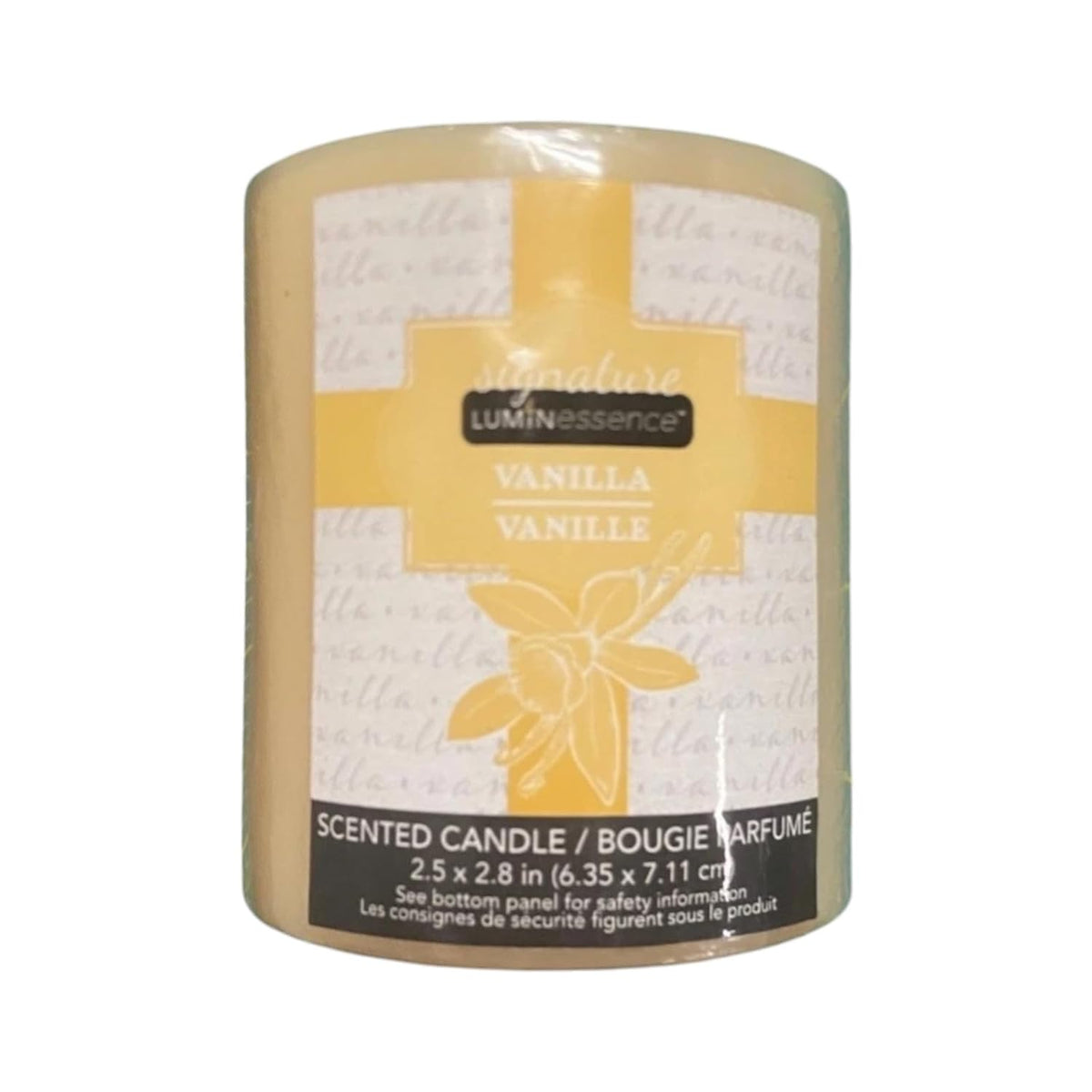 Luminessence Vanilla Pillar Candles