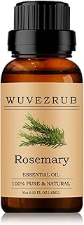 Rosemary Essential Oil - 10ML, 100% Pure and Natural for Aromatherapy Diffuser - 0.33 Fl Oz