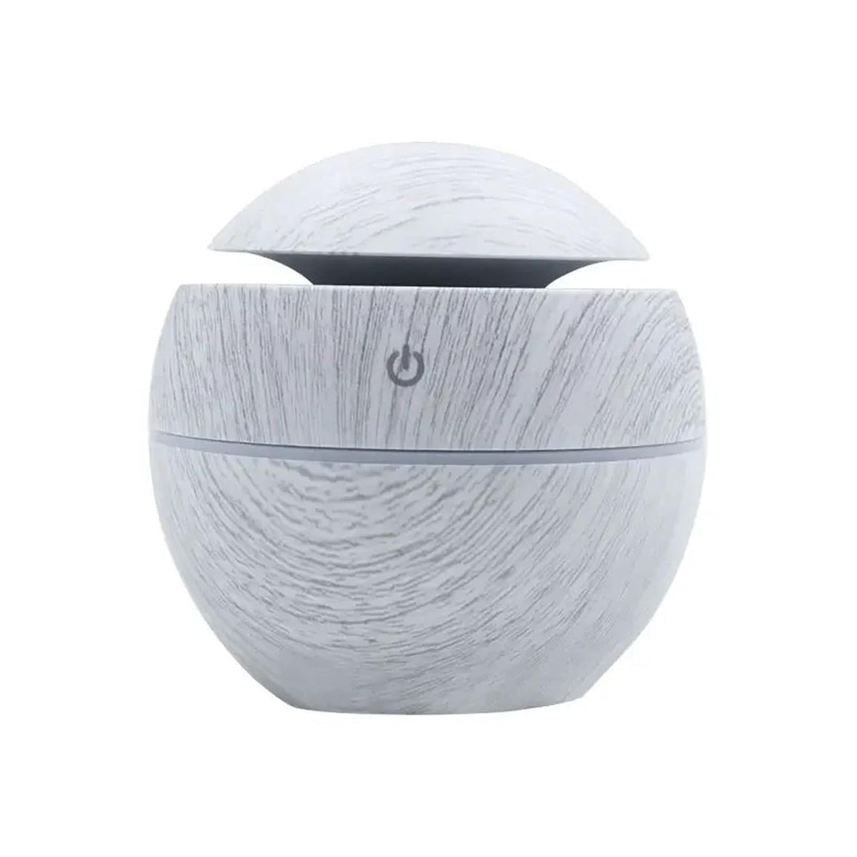 USB Ultrasonic Cool Mist Essential Oil Diffuser - Wood Grain Electric Air Humidifier for Home