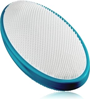 WIZKER Ingrown Hair Brush - 2-in-1 Exfoliating Brush for Razor Bumps, Sensitive Skin - Soft and Firm Bristles, Face Body Scrubber, Waterproof, Mold Resistant - Deep Blue