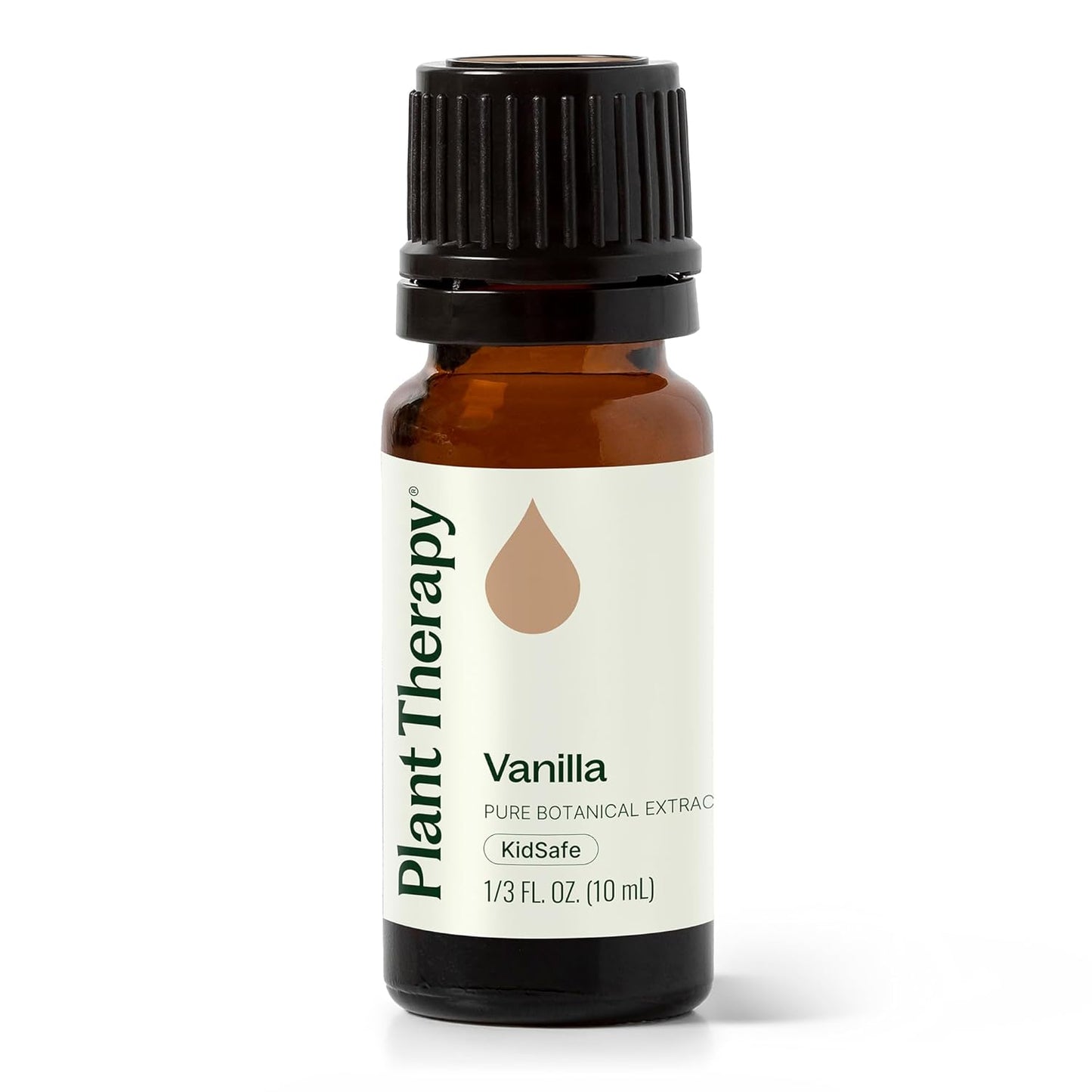 Plant Therapy Vanilla Botanical Extract, 10 mL (1/3 oz), 100% Pure, Undiluted, Promotes Relaxation and Emotional Grounding with Sweet and Comforting Aroma