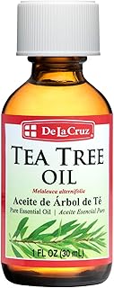 De La Cruz 100% Pure Tea Tree Essential Oil from Australia - Steam Distilled for Aromatherapy - 1 FL OZ (30 mL)