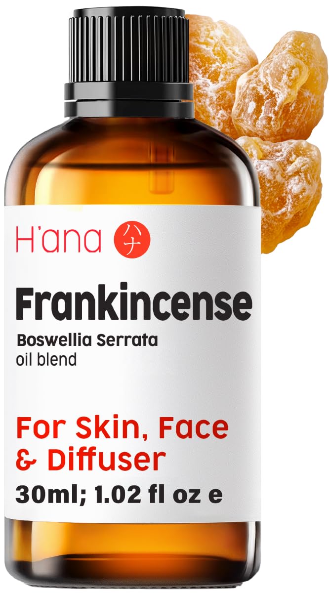 H'ana Frankincense Oil - 1.02 Fl Oz Frankincense Essential Oil for Hair