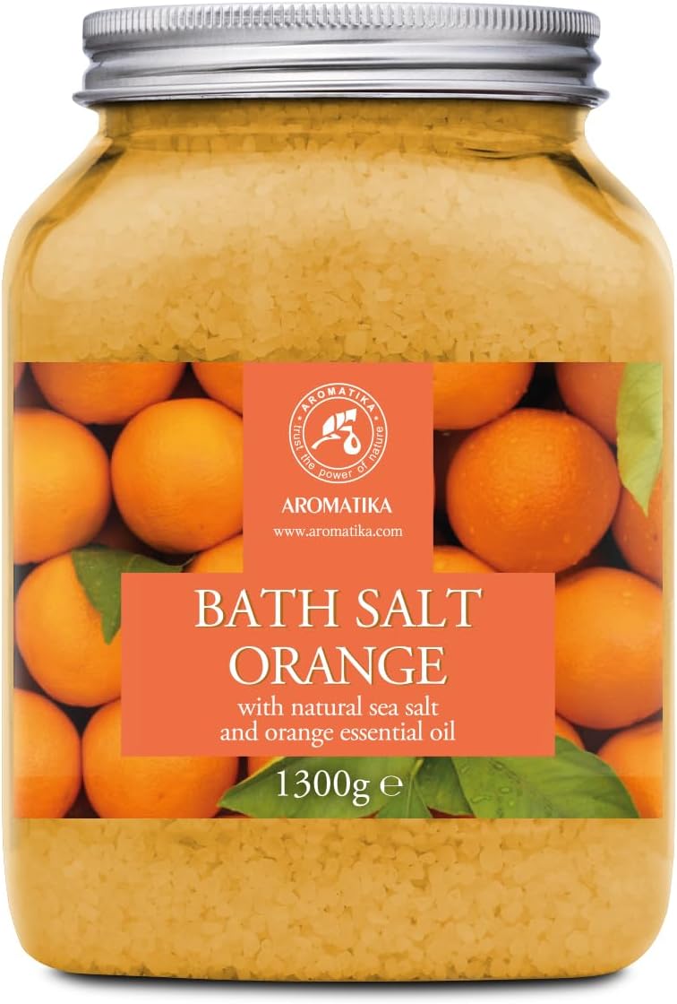 Bath Salt Orange 46 Oz (1300g) - Bathing - Body Care - Wellness - Spa - Bath