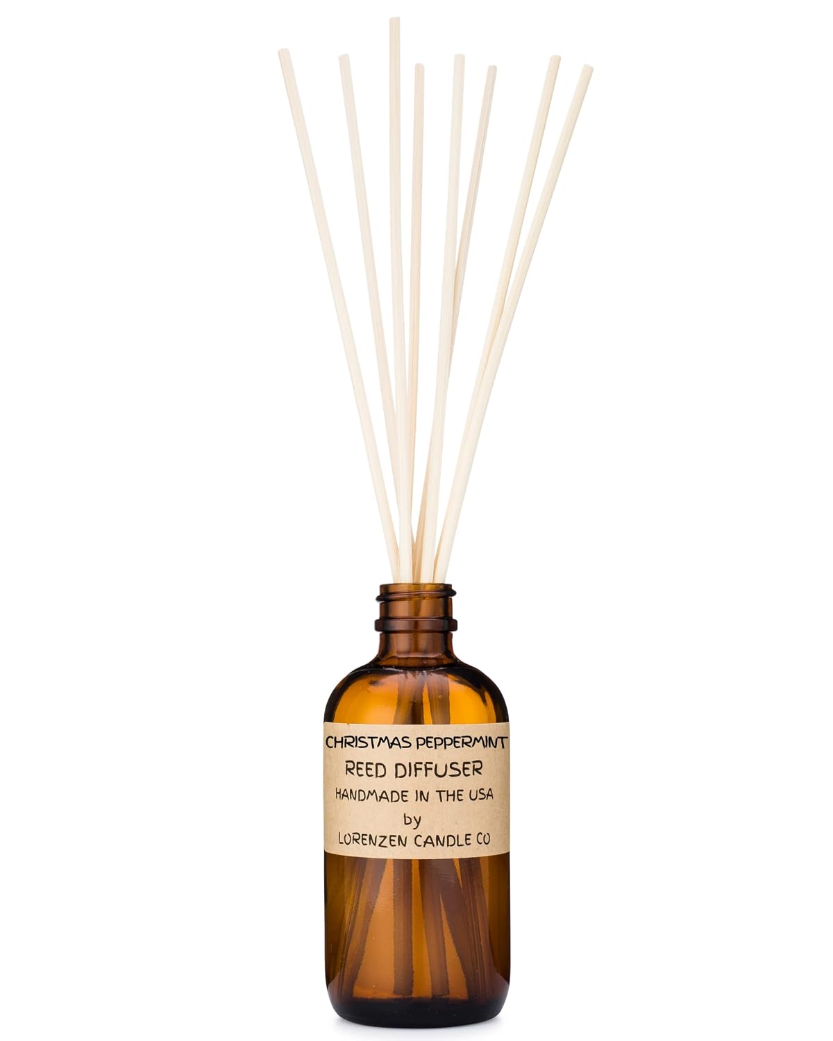Christmas Peppermint Reed Diffuser Set