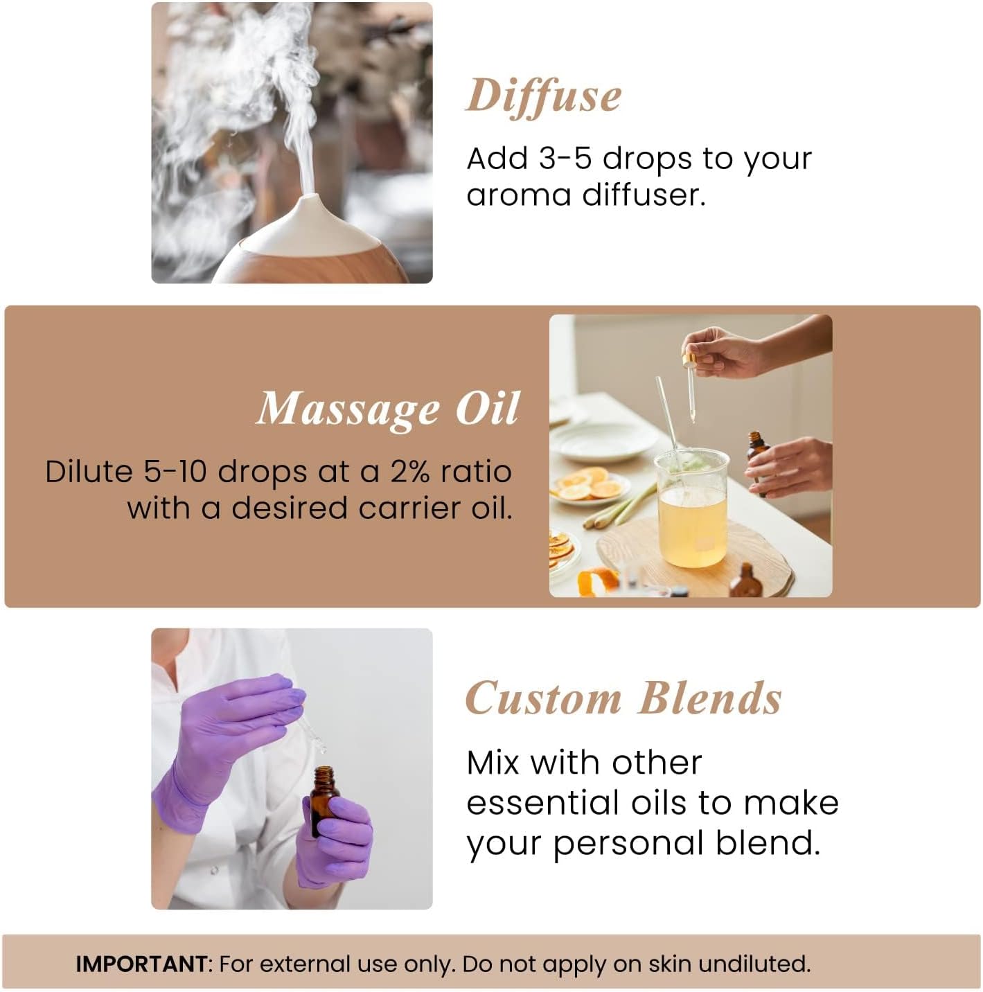 Handcraft Blends Earthy Citrus Set: Cedarwood and Lemongrass Essential Oils – (2 x 4 Fl Oz) – 100% Pure & Natural – for Diffuser, Aromatherapy, and DIY Projects