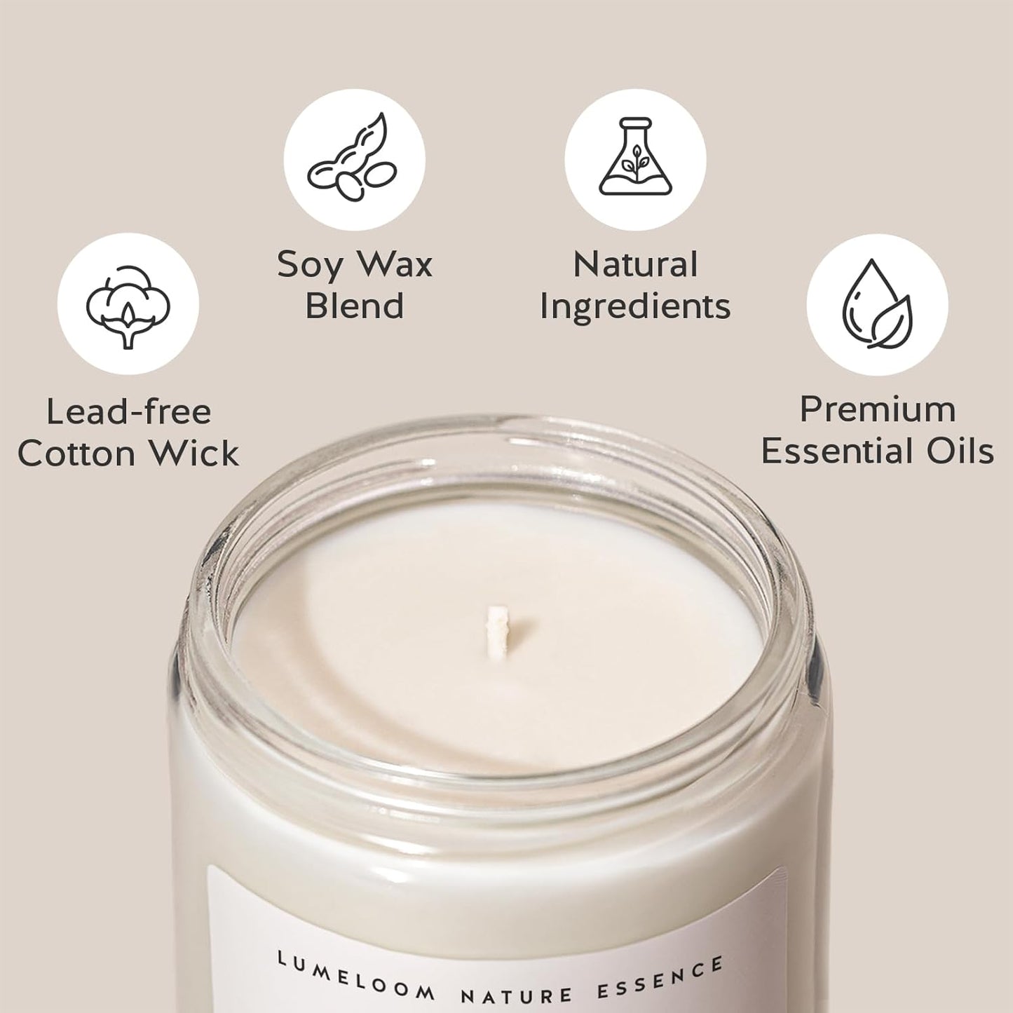 LUMELOOM Retirement Gift for Woman, Men - 9oz Lavender Scented Soy Wax Candle- Best 2026 Retired Gifts for Women, Men, Friends, Coworker, Teacher, Funny Retirement Candle Decoration