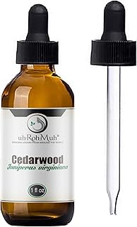 100% Pure Cedarwood Virginiana Essential Oil || USA - 1 oz w/Pipette