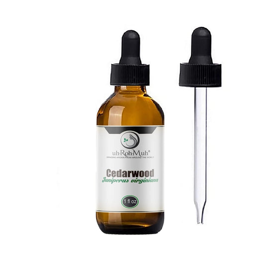 100% Pure Cedarwood Virginiana Essential Oil || USA - 1 oz w/Pipette