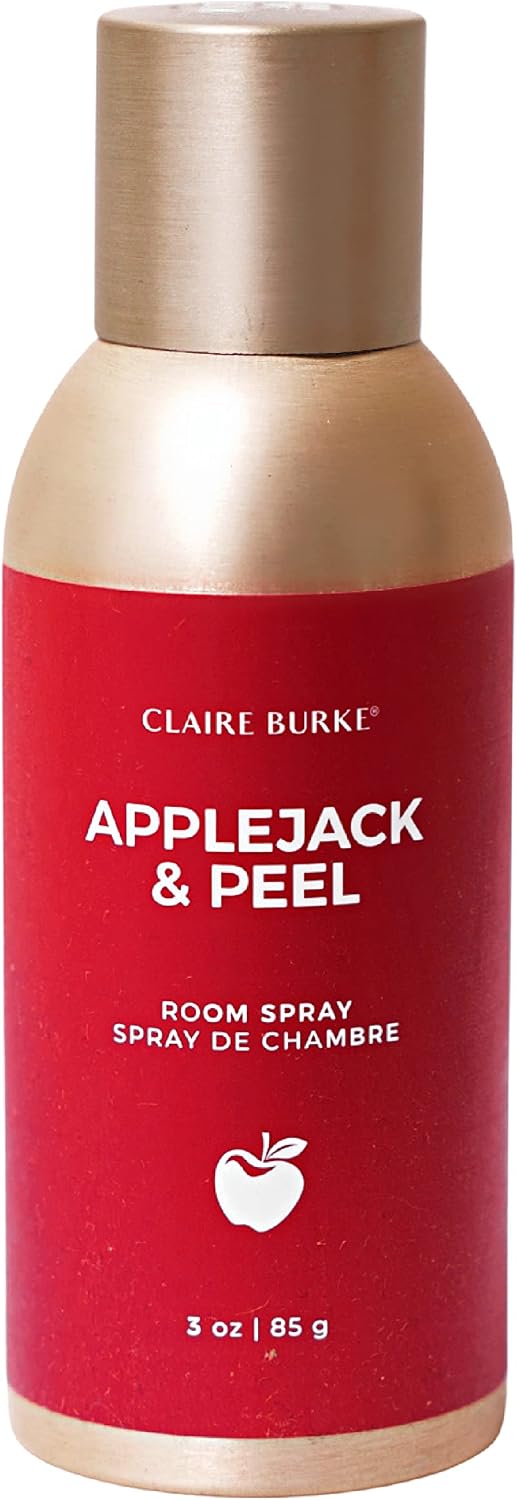 Claire Burke Air Freshener Spray for Home, Apple Jack & Peel Fall Scent, 3 oz, 1 Count