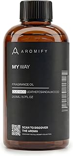 My Way Fragrance Oil for Diffuser, Luxury Hotel Scent with Leather, Sandalwood & Oud Wood, Fragrance Oil for Aromatherapy & Home Fragrance, Cold Air Diffuser Oil, 200ML (6.7 FL OZ)