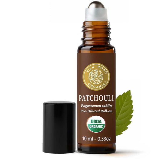 Silk Road Organic Patchouli Essential Oil Roll On