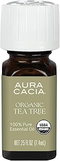 Aura Cacia Tea Tree, Boxed 0.25 fl. oz., Essential Oils | 0.25 Fl Oz (Pack of 1)