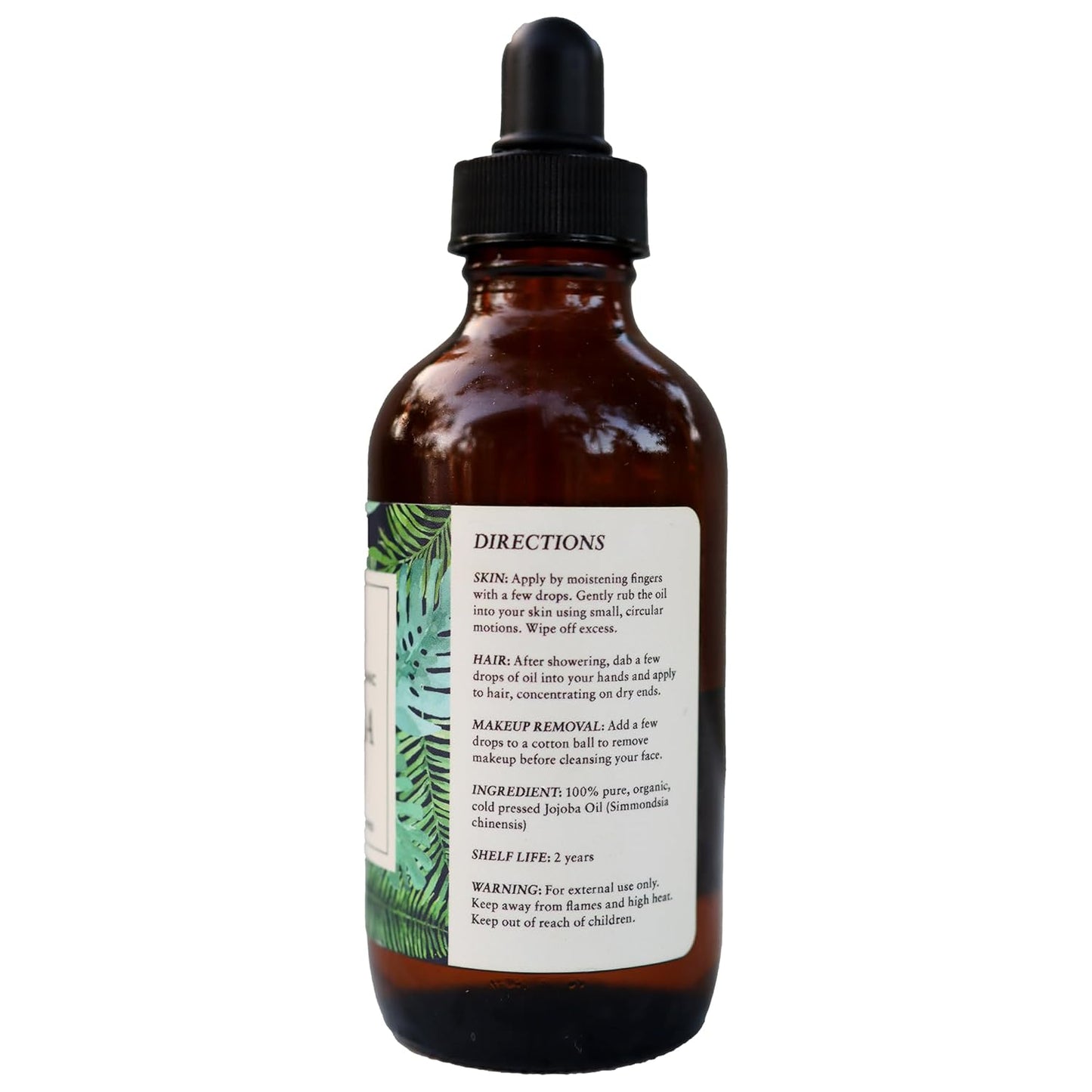 Baja Basics Pure Jojoba Oil for Skin 4 oz, Cold Pressed Moisturizer for Face, Body, Nails and Hair – Multi-Purpose Beauty Product – Vitamin E – Aceite de Jojoba Organico 100 Puro