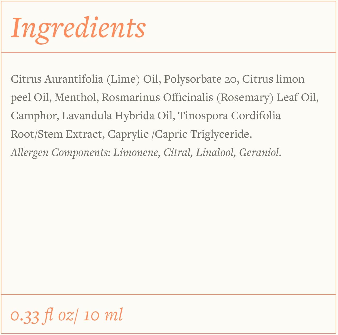 Guduchi Revitalizer Roll-On 10 ml Essential Oils by SwissJust. Guduchi Extract - with Lime, Lemon, Rosemary, Camphor, and Lavender - 10 ml