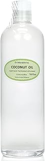 Dr Adorable - 16 oz - Fractionated Coconut Oil - 100% Pure Natural Organic