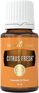 Young Living Citrus Fresh Essential Oil 15ml - Antioxidants, Essential Oils for Body, Orange, Uplifting and Refreshing Aroma When Diffused