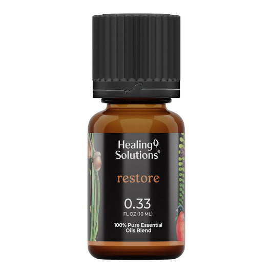 Healing Solutions Restore Blend Essential Oil - 0.33 Fluid Ounces