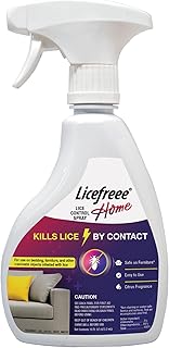 Licefreee! Home Spray, Head Lice Treatment for Furniture, Non-Staining, Lice Spray, 16 Fluid Ounce