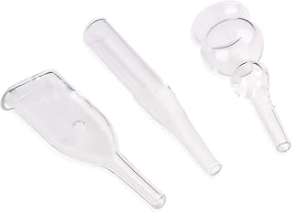 Ventouse Attachments by Project E Beauty | for Use with Vacuum Spray Facial Machines | Spa & Salon Use | Universal Size Tubes | Blackhead Removal | Facial Cleansing | Pack of 3