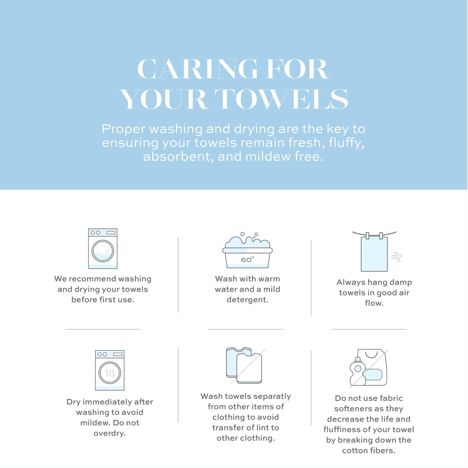 White Classic Luxury Cotton Washcloths 13x13 Inch - 650 GSM Turkish Cotton | Hotel, Spa, Bathroom Face Towel | 12 Pack, Navy Blue