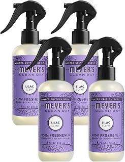Mrs. Meyer's Clean Day Room Freshener, Lilac, 8 Fl Oz (Pack of 4)
