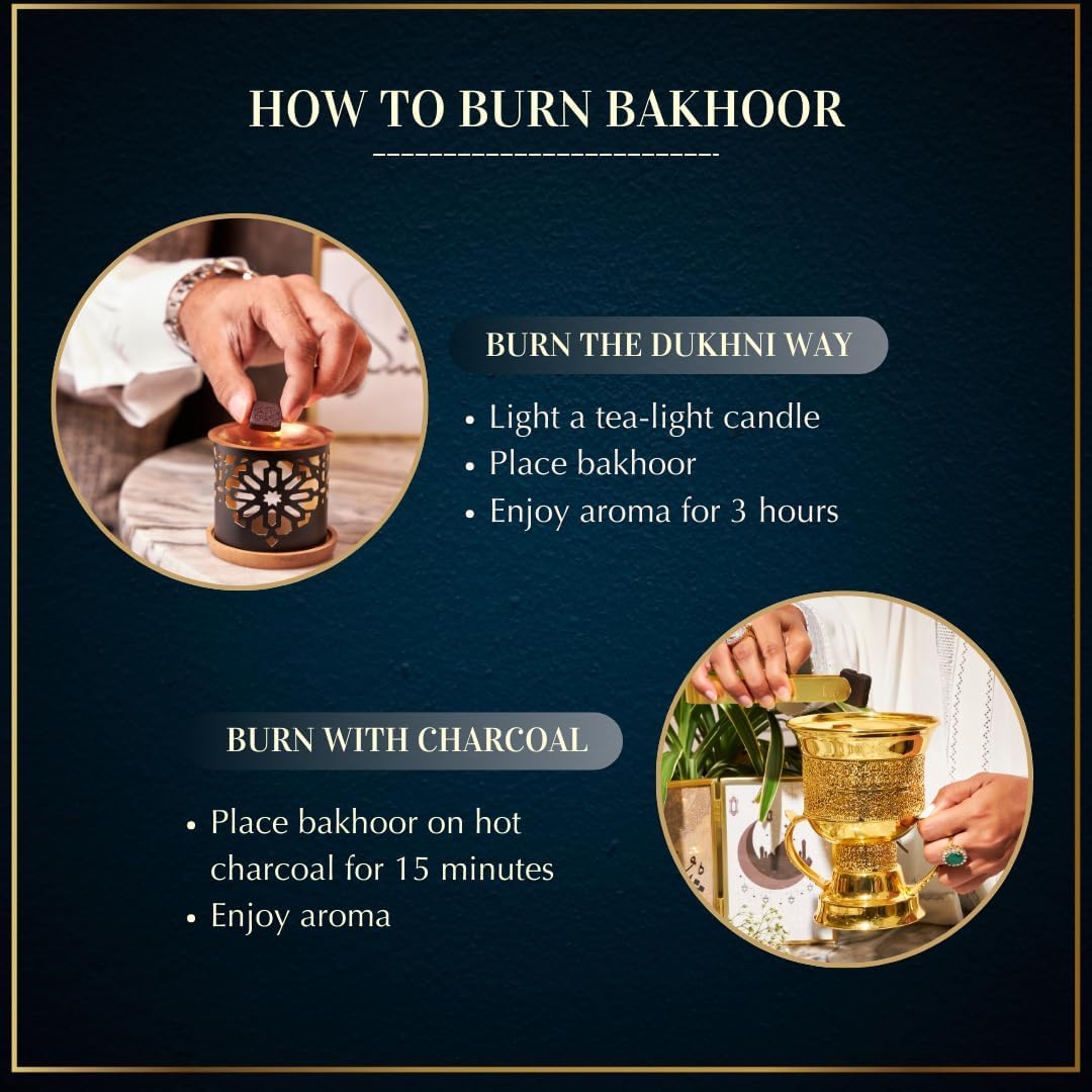 Oud Bakhoor Collection Set by Dukhni |12 Assorted Boxes | 120 pc Bakhoor |Refill Packs | Arabic Bakhoor Incense | Perfect for Prayer time, Ramadan, Eid, Gifts & hampers | Long Lasting