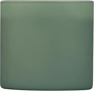 Calyan Wax Co. Dignity Series Evergreen & Eucalyptus Scented Candle - 35 Hour Burn - Luxury Clean Soy Wax Candles - Long Lasting Green Glass Jar Candle for Home - 5.3oz