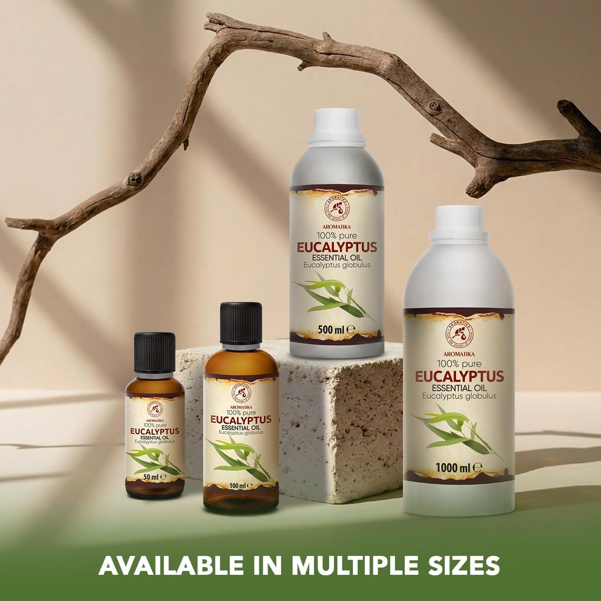 Eucalyptus Essential Oil 34 Fl Oz - Eucalyptus Globulus - 100% Pure Eucalyptus EO for Freshen Rooms - Home Fragrances - Aromatherapy - Diffuser - Aroma Lamps - Making Candles - Scented Oils