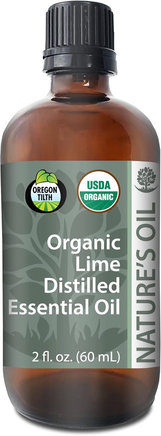 Best Lime Essential Oil Pure Certified Organic Therapeutic Grade 60ml