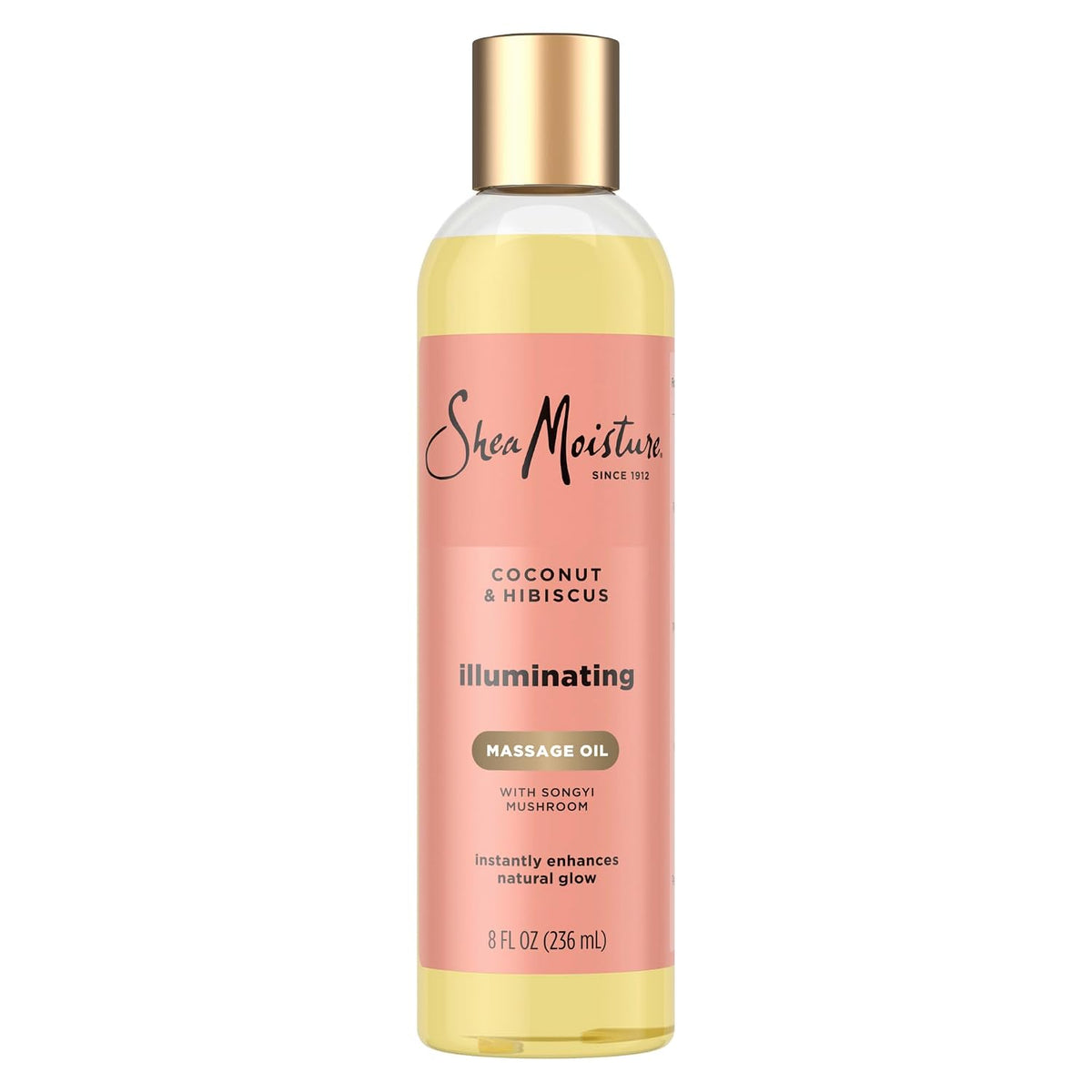 Shea Moisture Coconut & Hibiscus Massage Oil and Body Oil for Dry Skin