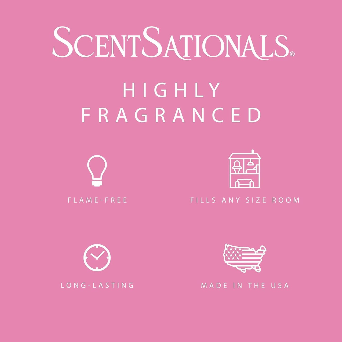 Scentsationals Strawberry Crunch Scented Wax Melts - Strawberries, Cheesecake, & Vanilla, 10oz (24 Cubes)