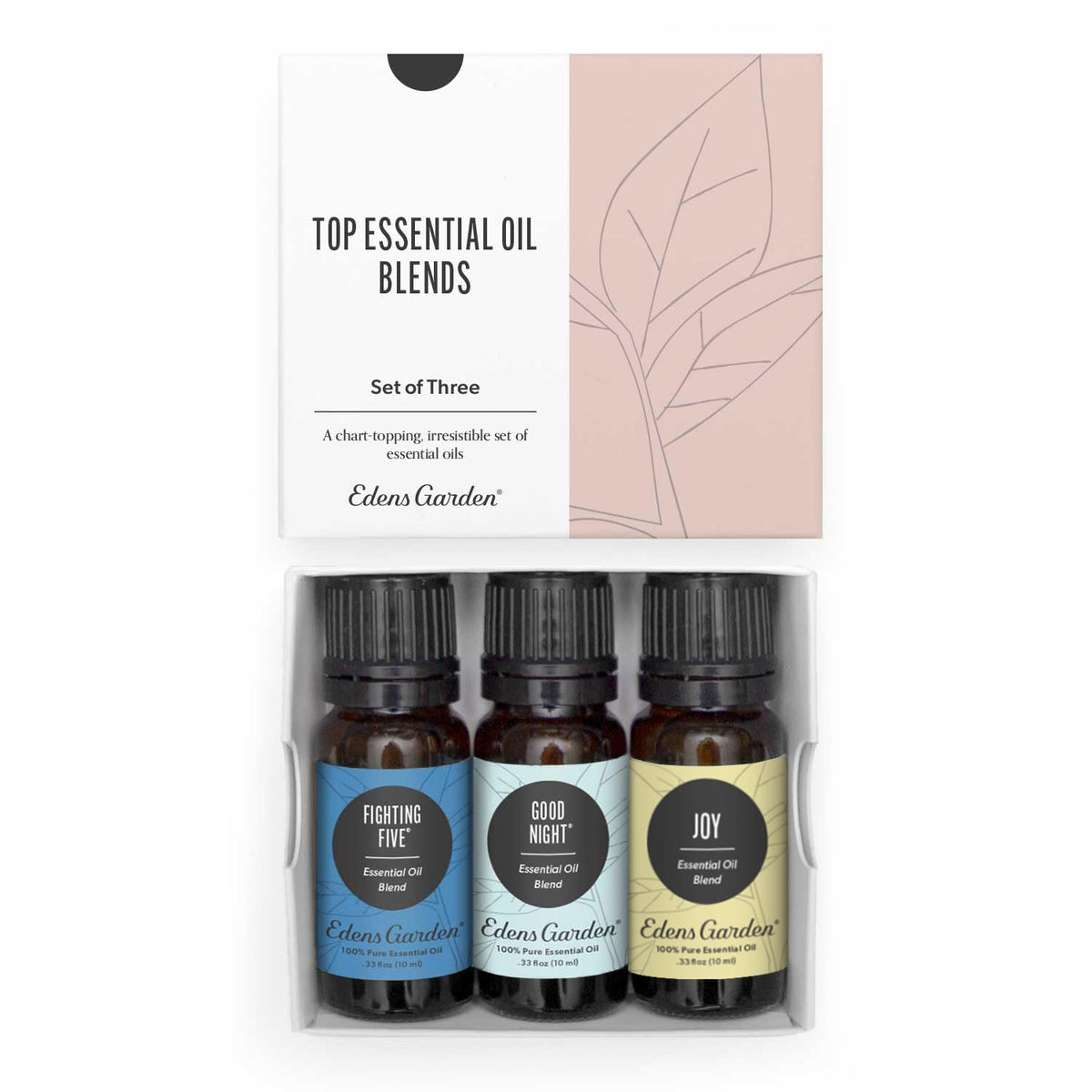 Edens Garden Top Essential Oil Blends 3 Set