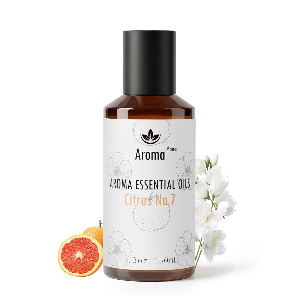 Scent for Diffuser - Citrus No.7 - Luxury Hotel Inspired Home Aromatherapy Diffuser Oil - Lemon