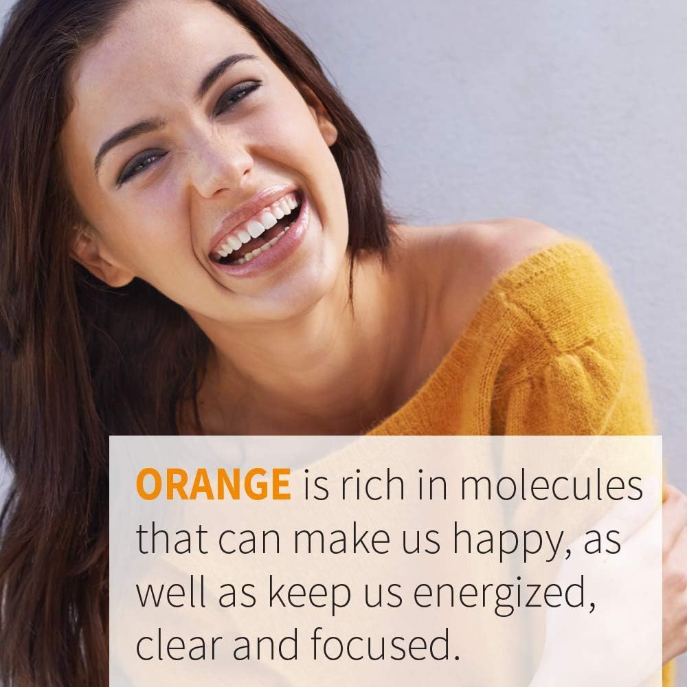Garden of Life Sweet Orange Essential Oil – 100% Pure Essential Oil for Diffuser, Aromatherapy, Meditation, Calming and Uplifting, USDA Organic, Non-GMO, 0.5 fl oz