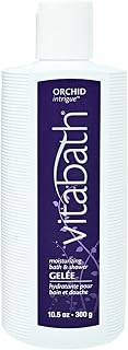 Vitabath Orchid Intrigue Moisturizing Bath & Shower Gel Wash Alluring Botanical Skin-Softening Hydrating & Soothing Skincare, Body Cleanser & Foaming Gelee Bath - Cruelty-Free - 10.5 oz