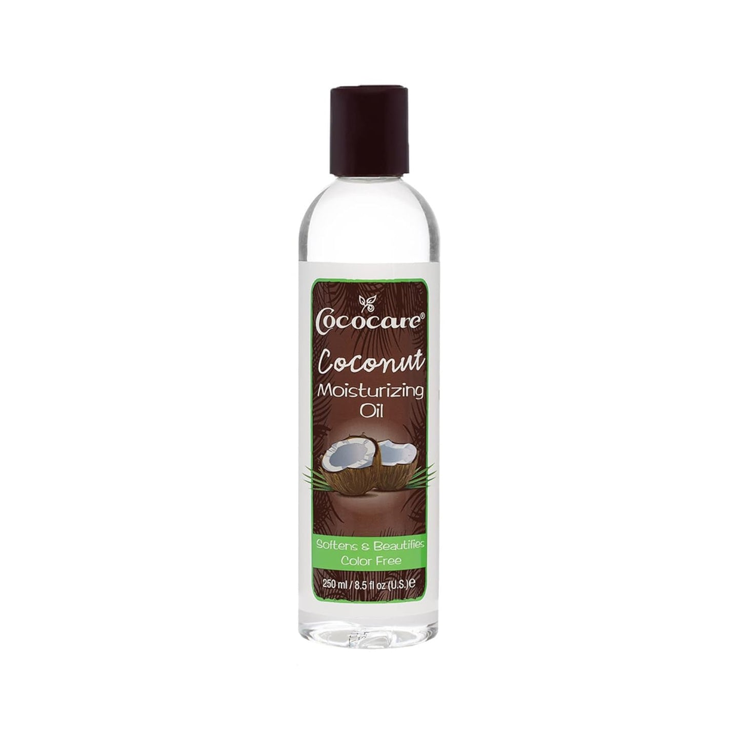 Cococare Coconut Moisturizing Oil 8.5 Fl Oz. - Formulated with Natural Coconut Oil - Lightweight