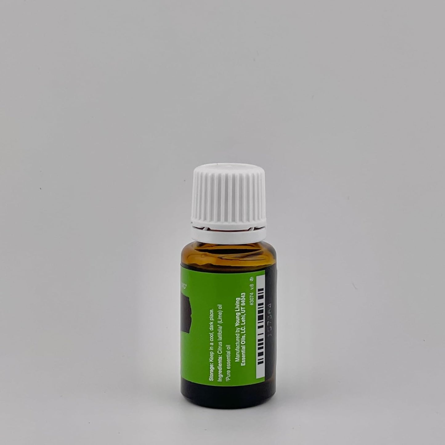 Young Living Lime Essential Oil 15 ml | Bright Citrus Aroma for Diffusers, Massage & Aromatherapy | Cold Pressed Lime Peel Botanical Oil | Fresh Zesty Fragrance | Seed to Seal Quality