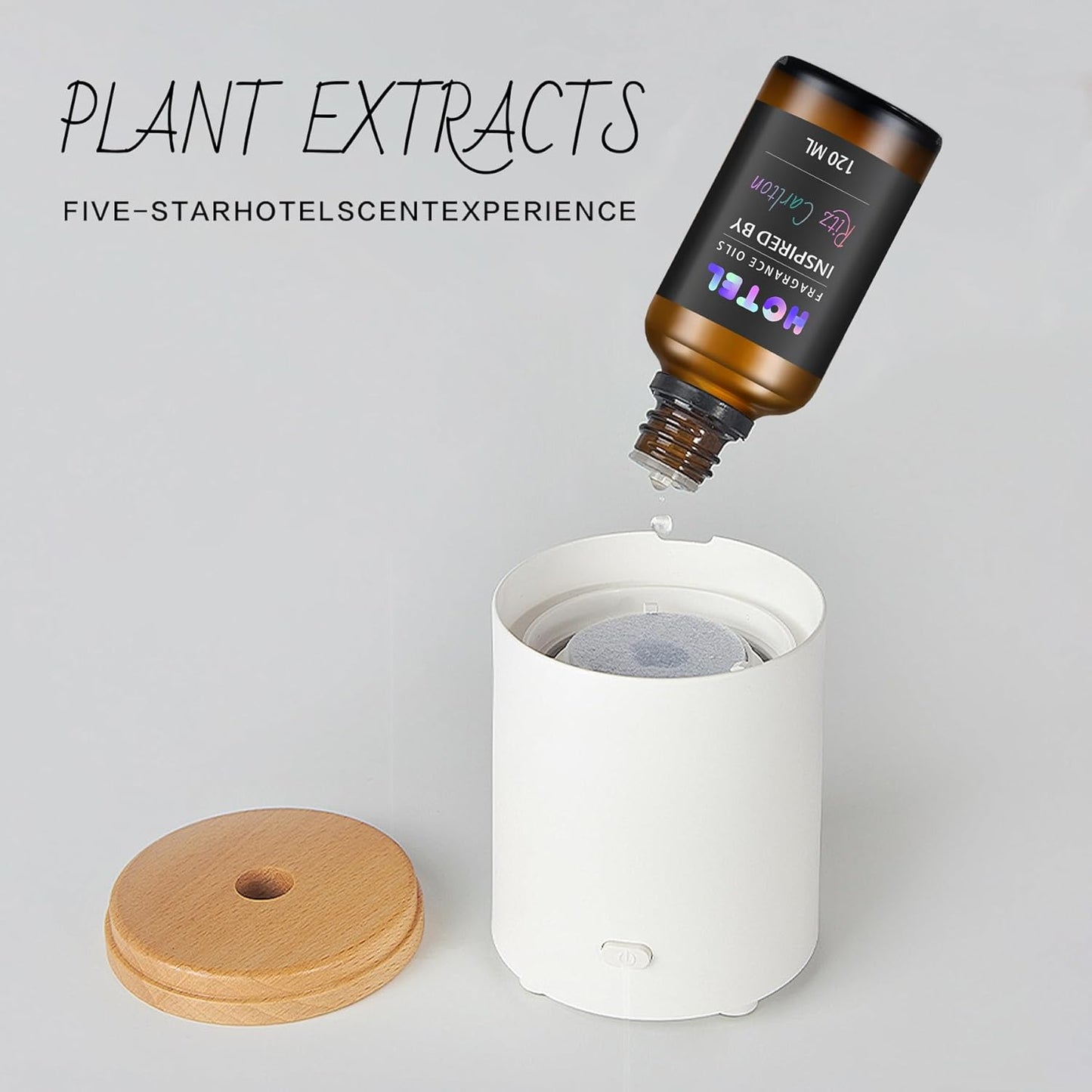 Hotel Collection Diffuser Oil Inspired by 5-Star Hotel Ritz-C, Essential Oils for Diffusers Waterless Essential Oil