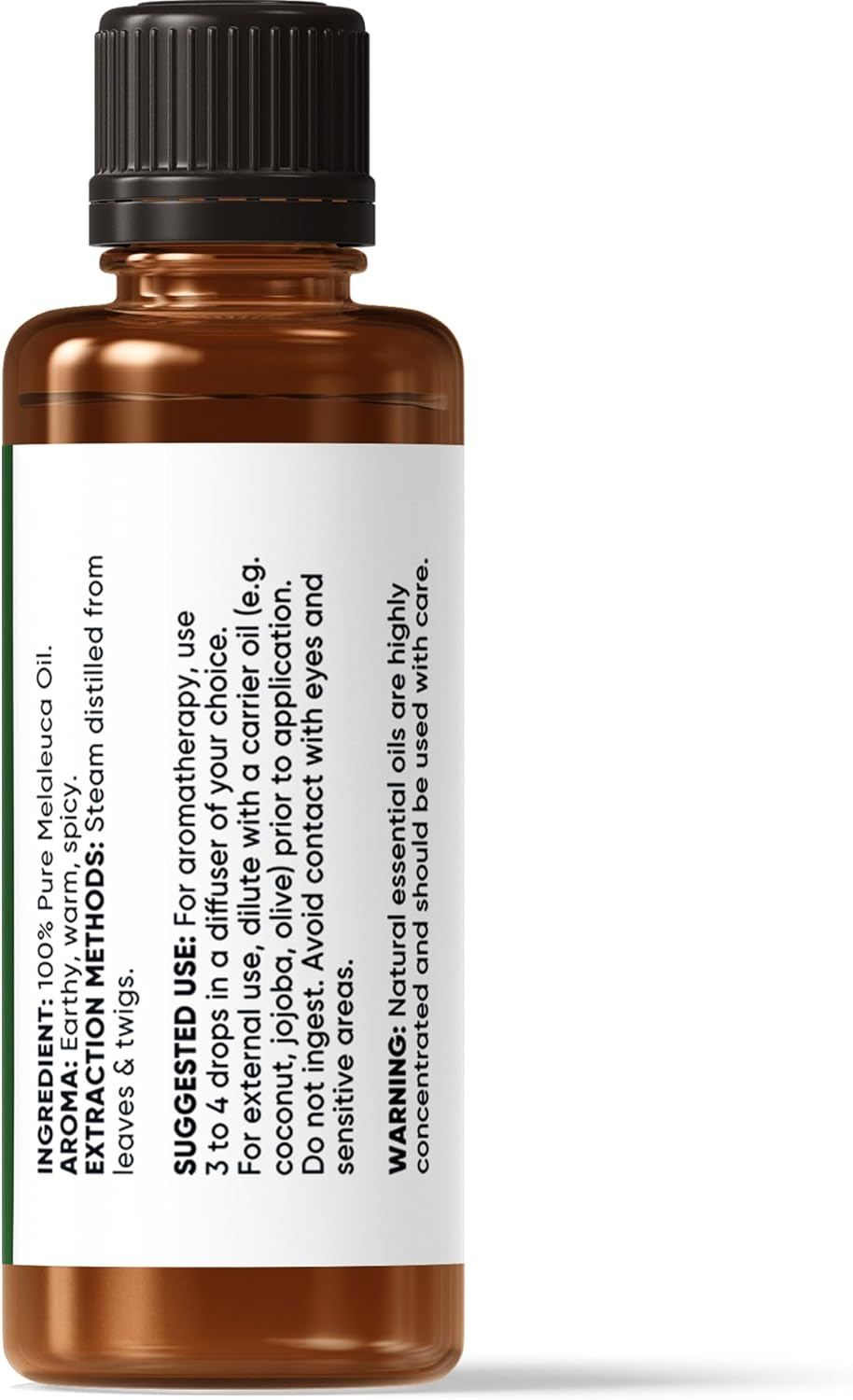 Nutricost Melaleuca (Tea Tree) Essential Oil - 100% Pure Melaleuca Oil - 1 Fl Oz (30 ml)