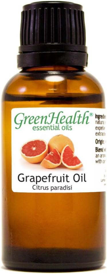 Grapefruit (Pink) Essential Oil - 1 fl oz - 100% Pure & Uncut - GreenHealth
