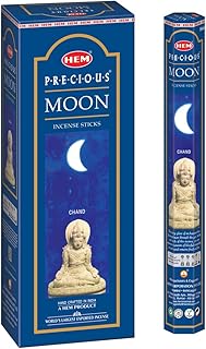 HEM - The Moon Incense Sticks - Pack of 6 - 120 count - 301g