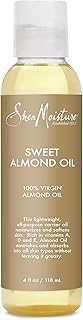 SheaMoisture Body Oil for Dry Skin Sweet Almond Oil Cruelty Free 4 oz